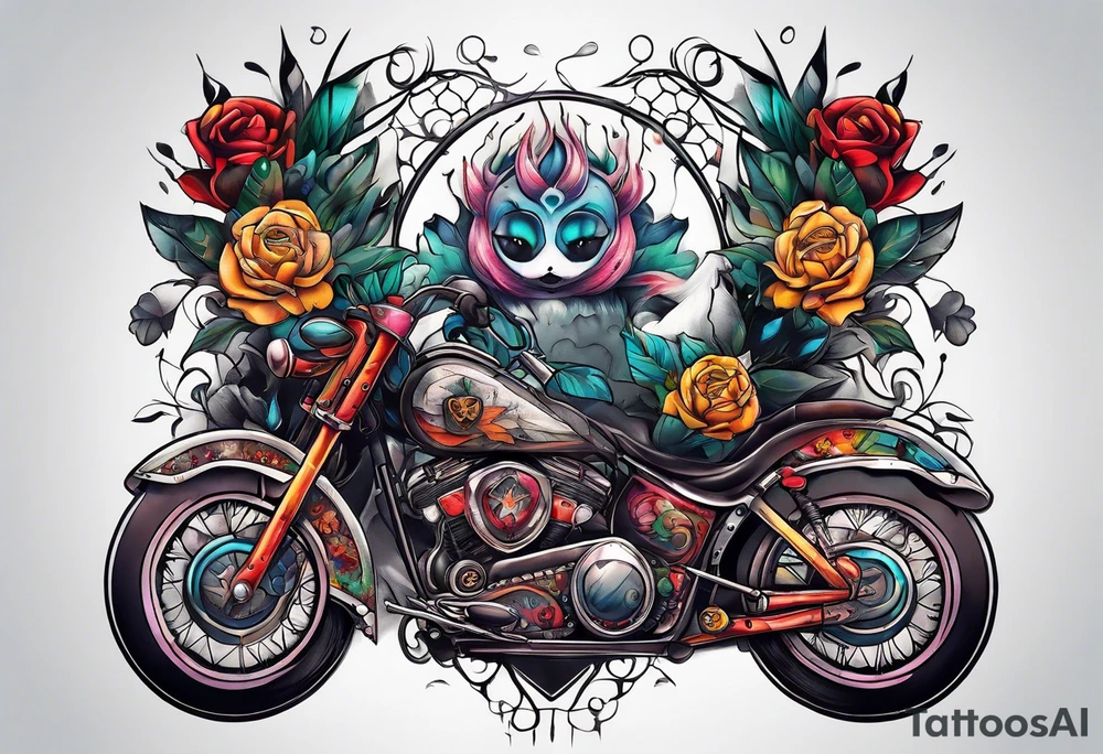 Childhood trauma tattoo idea