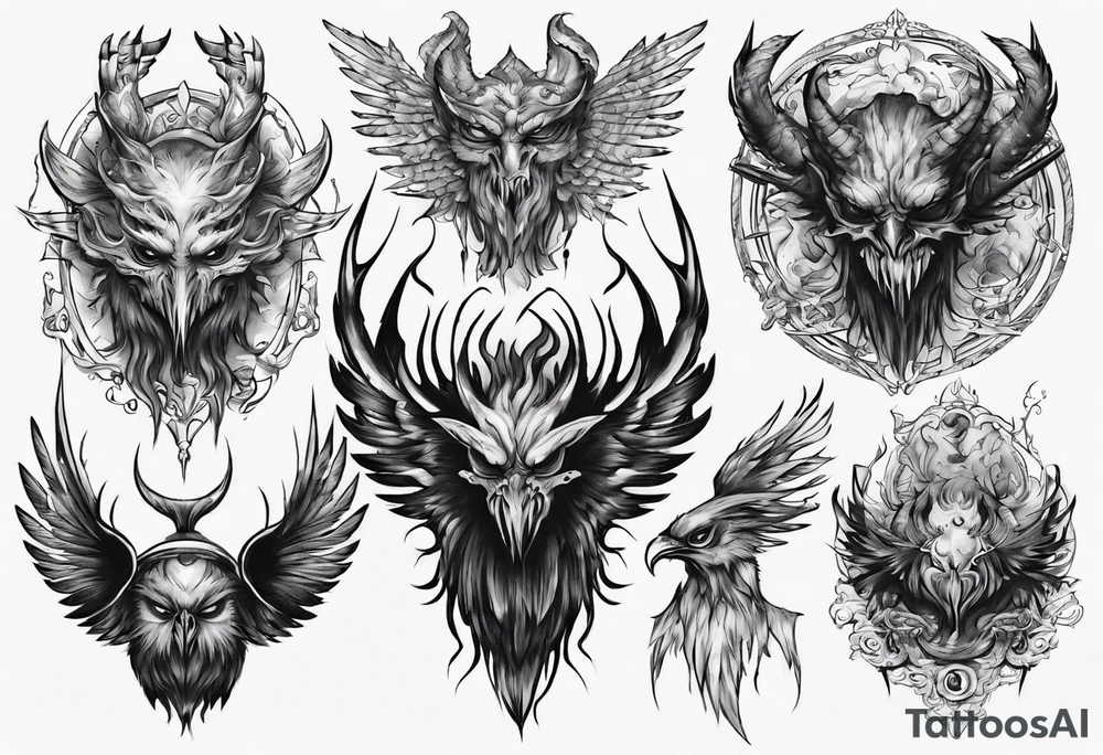The Demon Stolas. tattoo idea