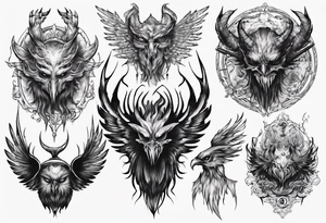 The Demon Stolas. tattoo idea