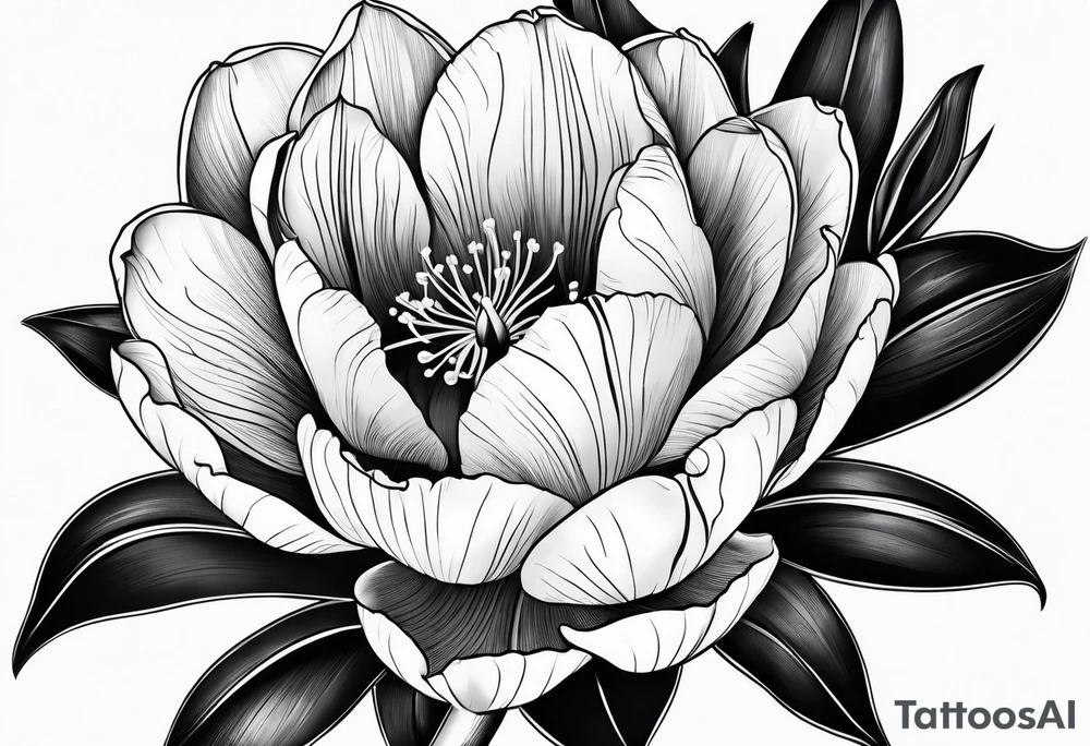 tulip tattoo idea