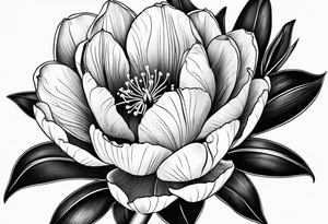tulip tattoo idea