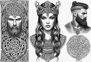 celtic tattoo tattoo idea