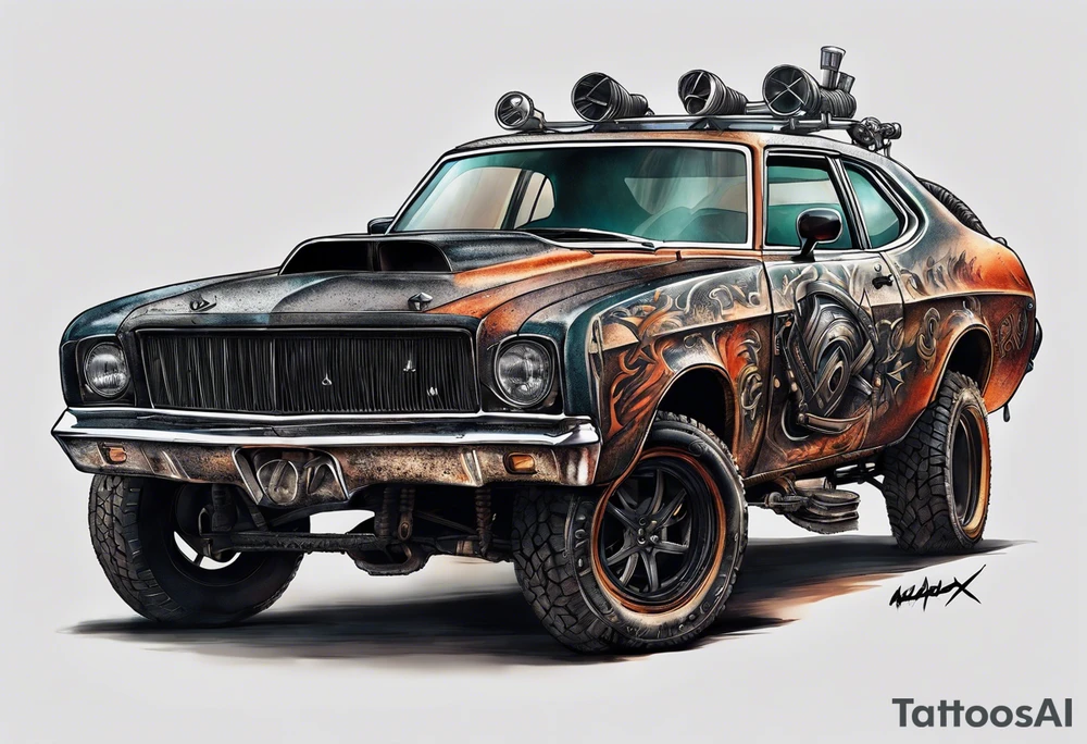 Mad max tattoo idea