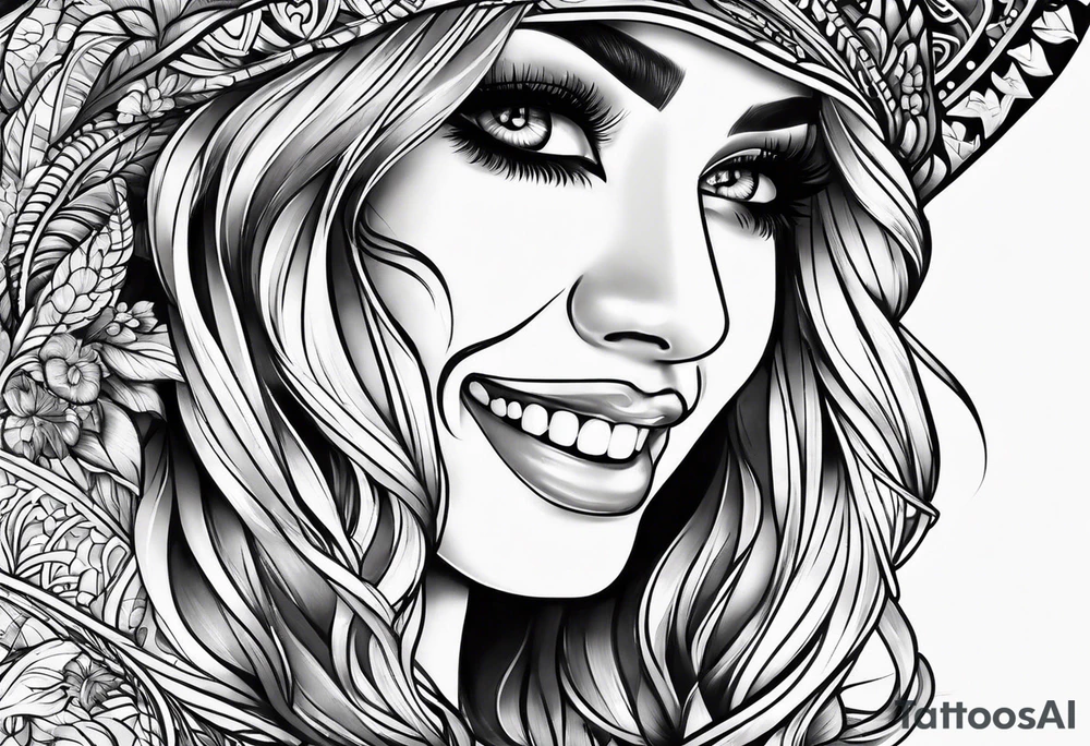 Smile tattoo idea