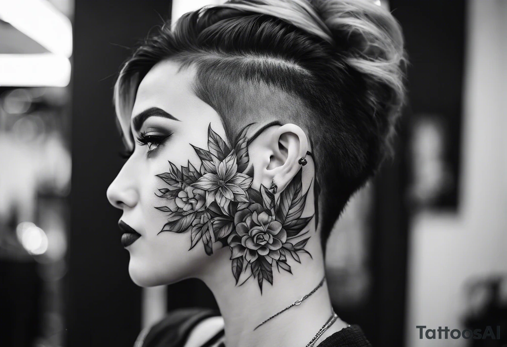 Neck tattoos for couple tattoo idea