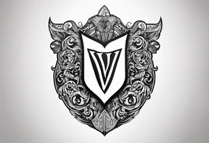 Valhalla shield tattoo idea