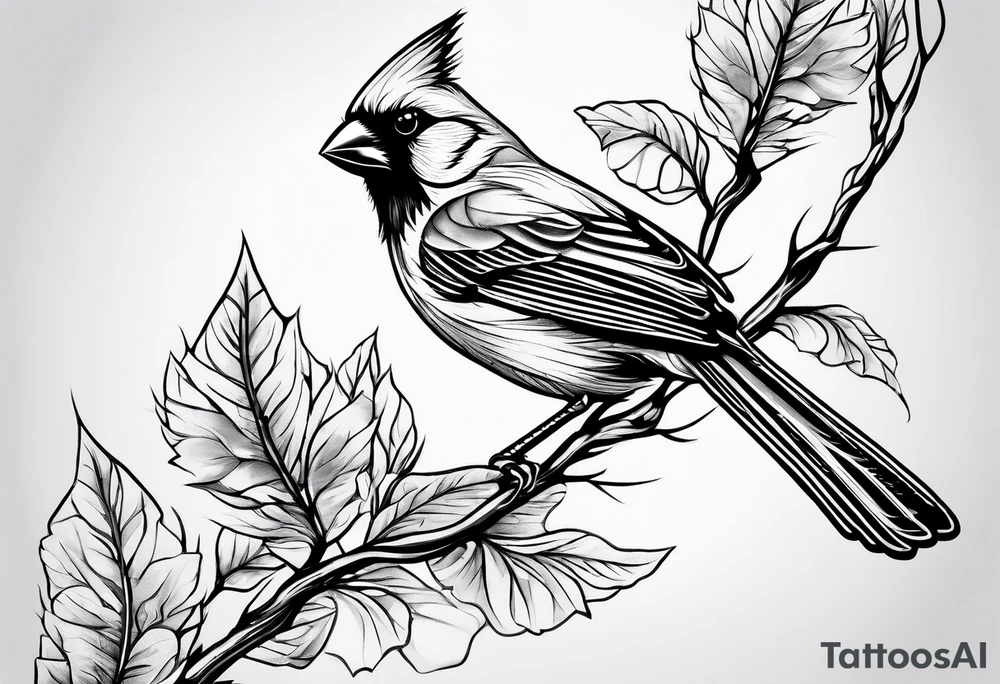 Cardinal tattoo idea