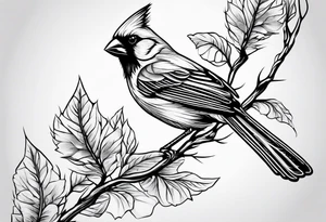 Cardinal tattoo idea