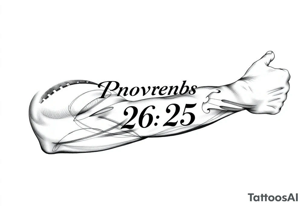 proverbs 26:25 tattoo idea