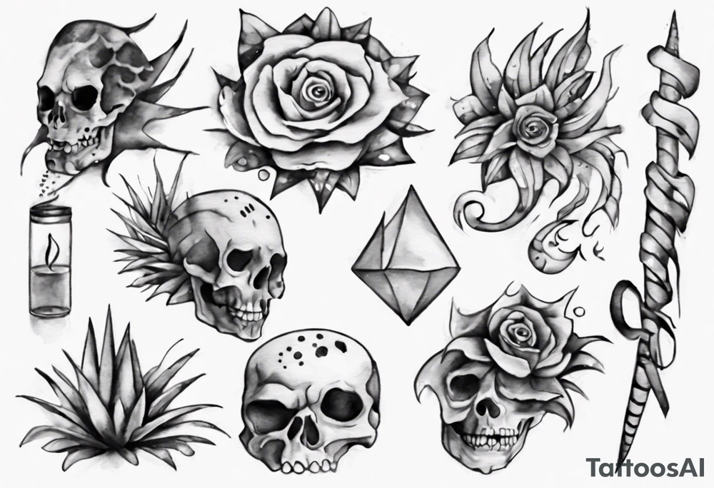You don't form in the WET SAND, I do tattoo idea