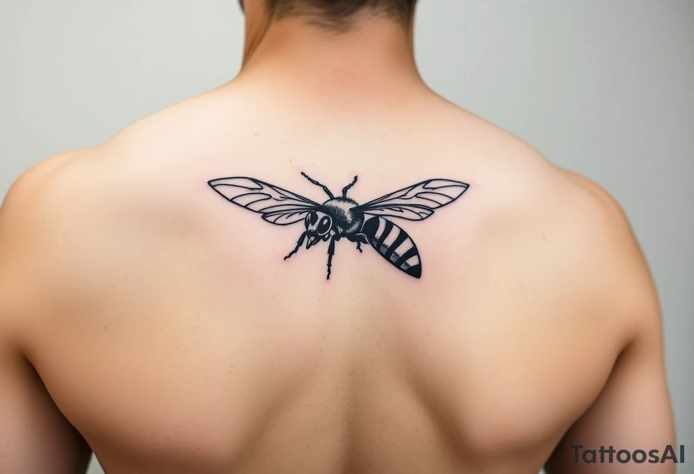 Angry hornet flying
. tattoo idea