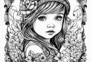 i have a little girl named tilly and boy named Weston i want a tattoo that would represent both of them tattoo idea