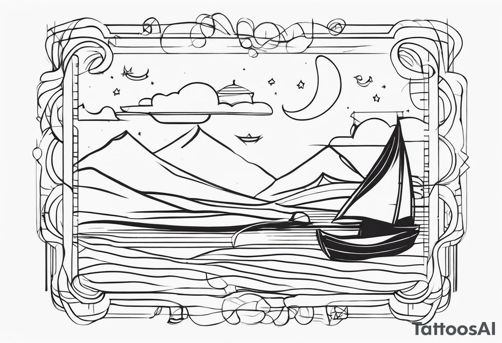 dena in cursive, minimalist tattoo idea