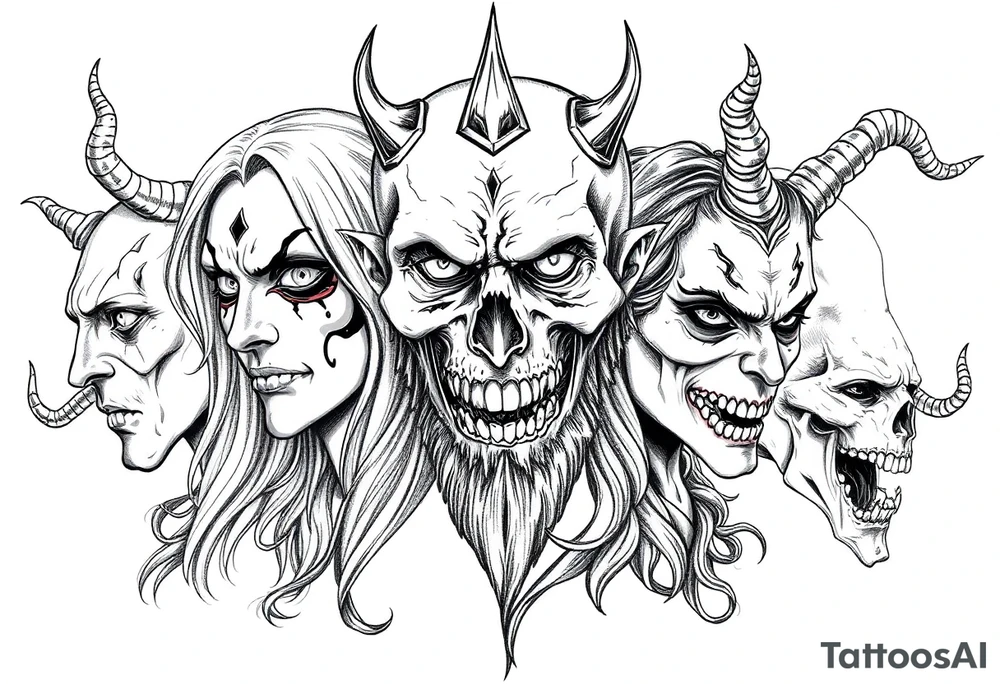 7 deadly sins tattoo idea