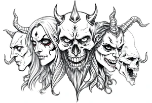 7 deadly sins tattoo idea