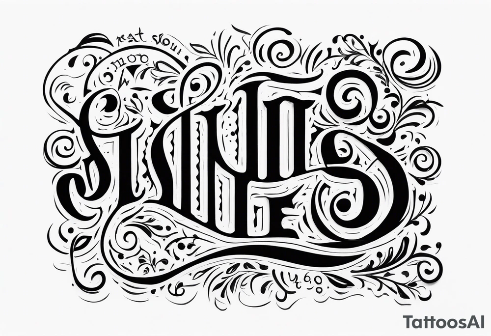 Along the way tattoo idea