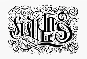 Along the way tattoo idea