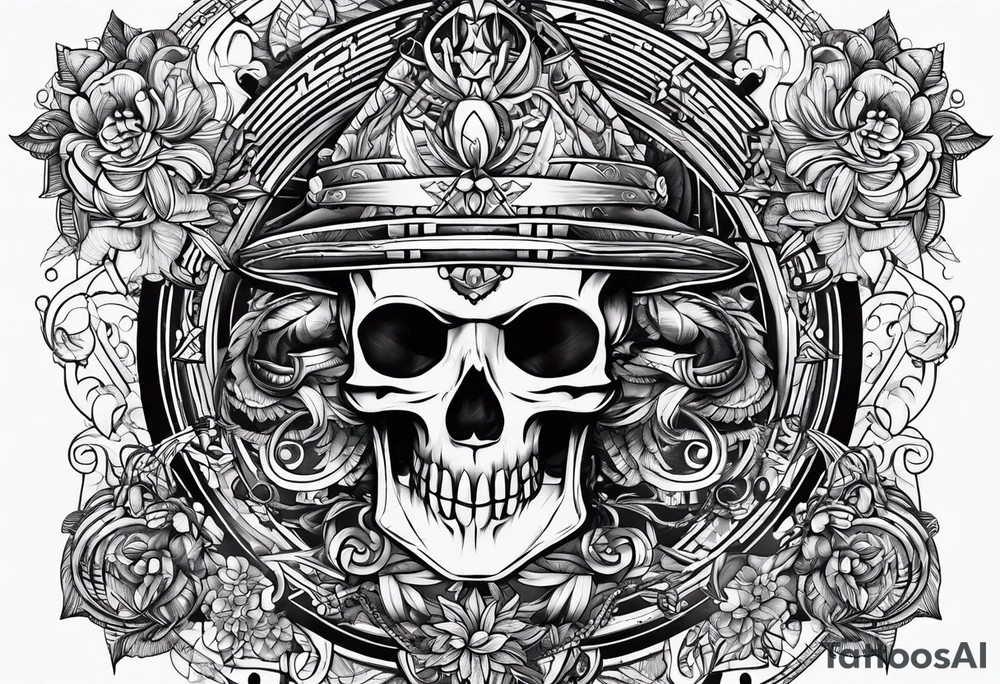 cyber sigilism tattoo idea