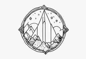 a tattoo representing fools gold by one direction tattoo idea