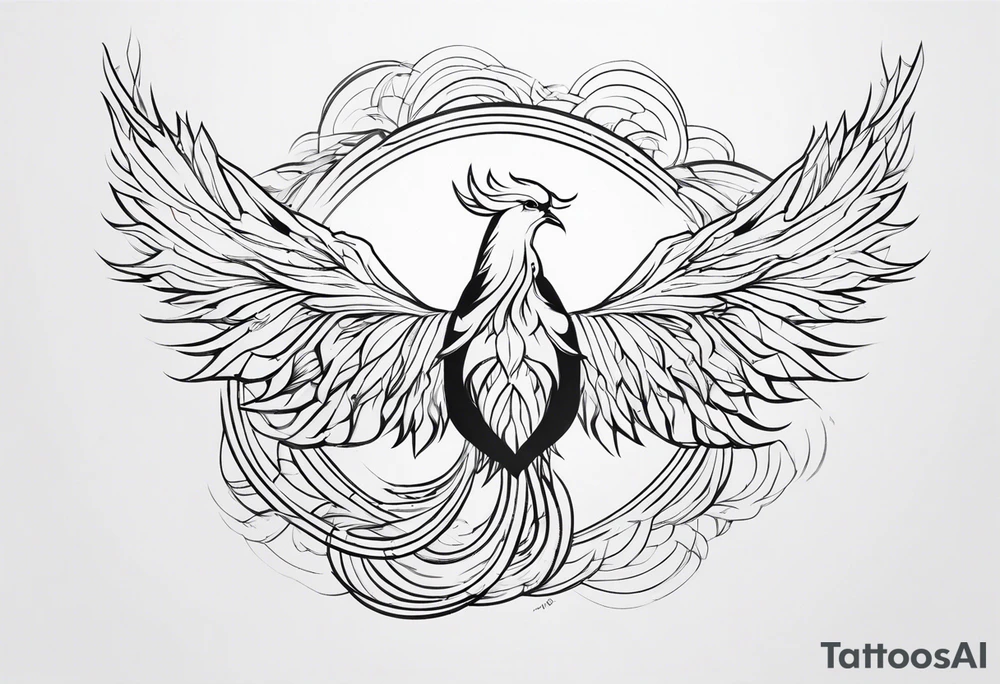 phoenix tattoo idea