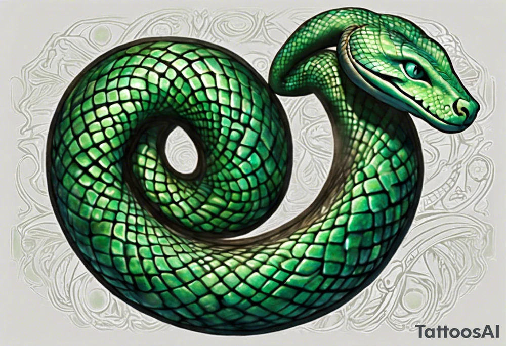 Imagine a tattoo where a regius python snake gracefully winds its way up your homoplate, serving as the central focus. The snake's scales could be intricately detailed, creating a visually stunning effect.

On one side of the snake, you can have the Te Fiti stone from Moana embedded into the design. Picture the stone with its radiant green glow, perhaps surrounded by lush tropical foliage to enhance its connection to the movie.

On the other side of the snake, incorporate Russell's flag from the movie Up! This could be depicted as a vibrant and colorful flag, gently waving in the wind. You might also include some of the balloons from the movie, lifting the snake and creating a whimsical atmosphere. tattoo idea
