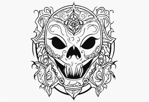 creepypasta creature tattoo idea