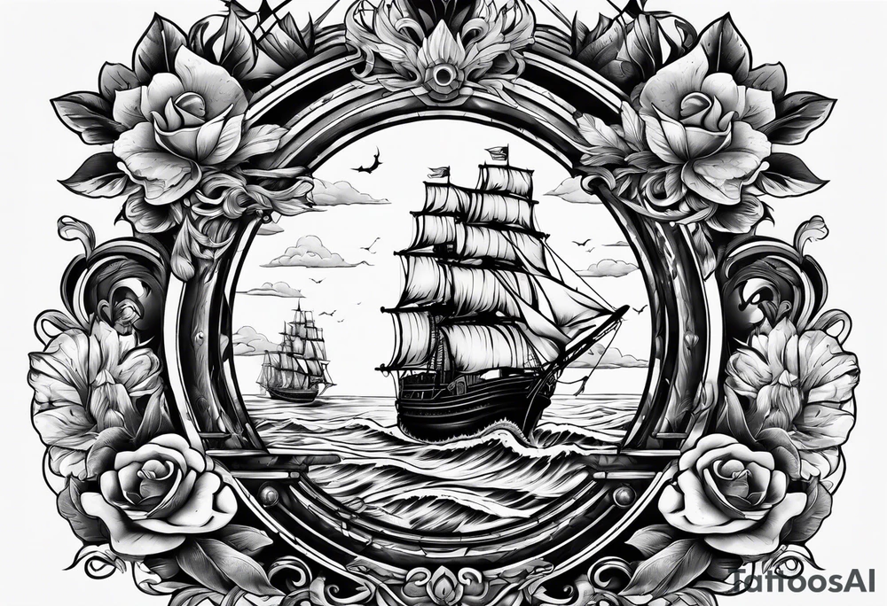 a dead sailor tattoo idea