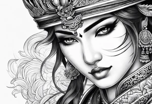 Samuraj tattoo idea