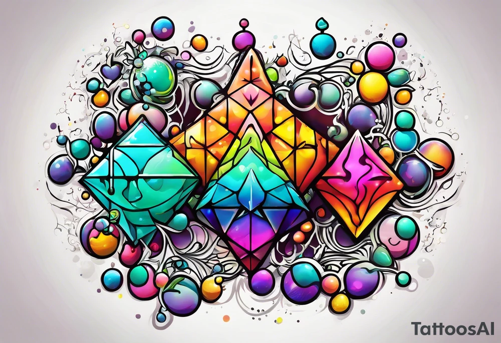 Ecstasy MDMA Chemical structure psychedelic PTSD exploration tattoo idea