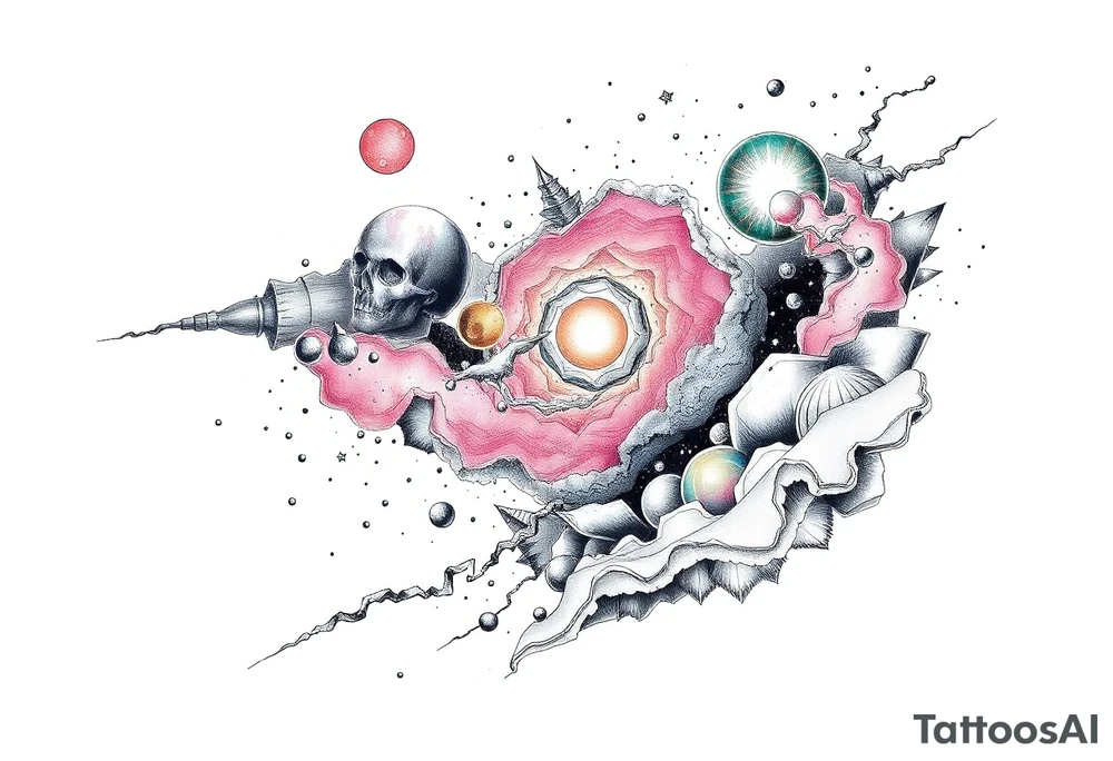 Universe tattoo idea
