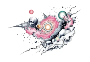 Universe tattoo idea