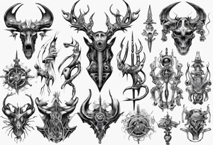 Hirsch tattoo idea