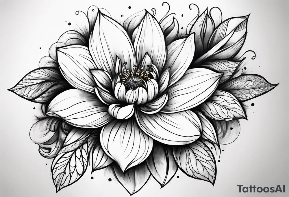 flower of lofe tattoo idea