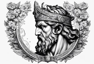 greek myth atlas tattoo idea