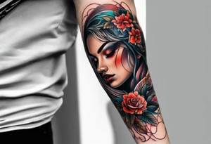 extreme pain in elbow human tissue on arm tattoo idea