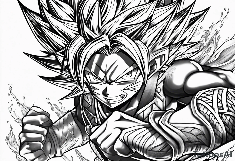 Natsu Dragneel tattoo tattoo idea