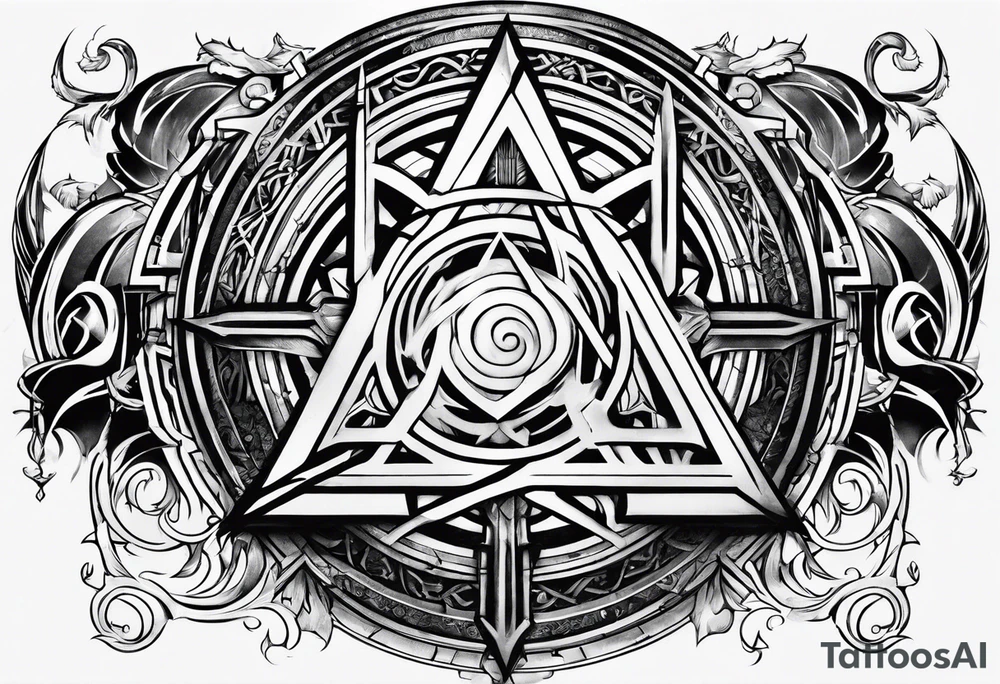 Fullmetal Alchemist: Brotherhood gate of truth tattoo idea