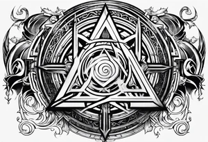 Fullmetal Alchemist: Brotherhood gate of truth tattoo idea