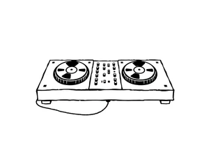 Dj decks, small tattoo idea