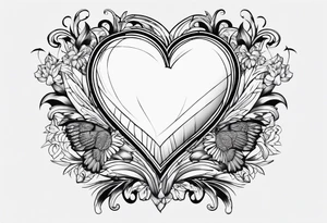 Heart with adam 12 tattoo idea