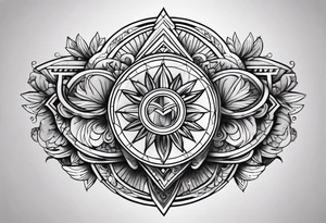 Money tattoo idea