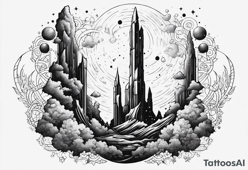 Pillars of creation tattoo idea