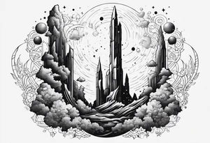Pillars of creation tattoo idea
