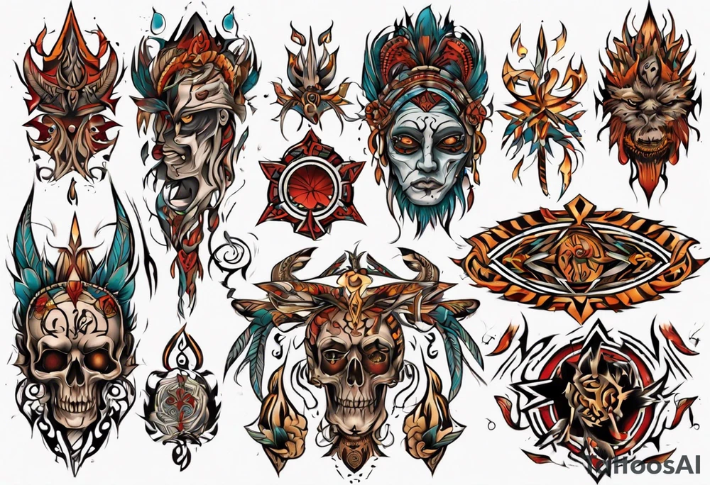 paganistic tattoo idea