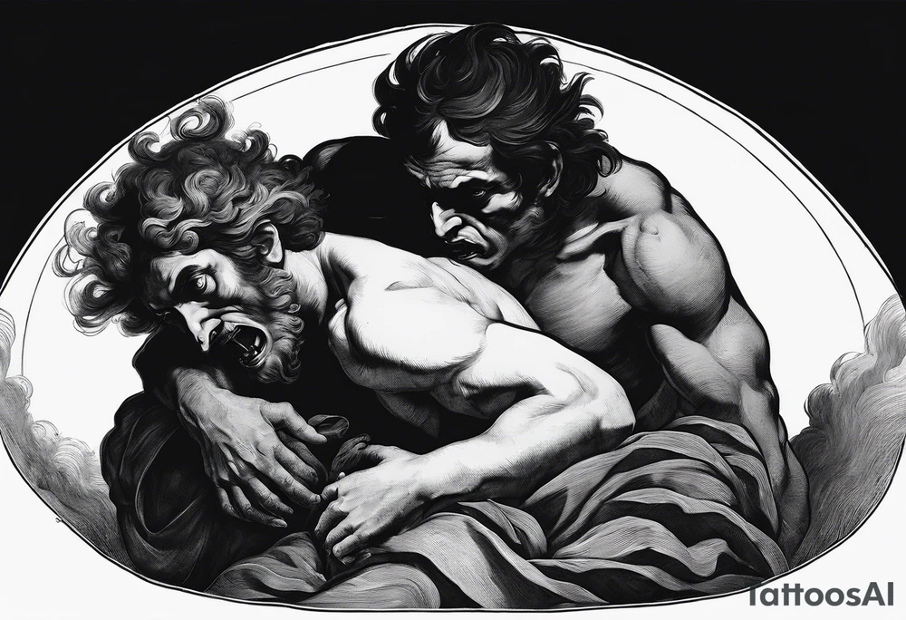 "Saturn Devouring His Son" by Francisco Goya tattoo idea