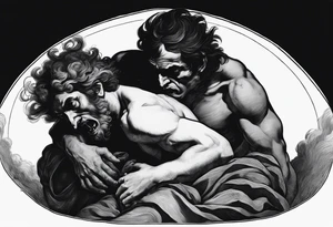 "Saturn Devouring His Son" by Francisco Goya tattoo idea