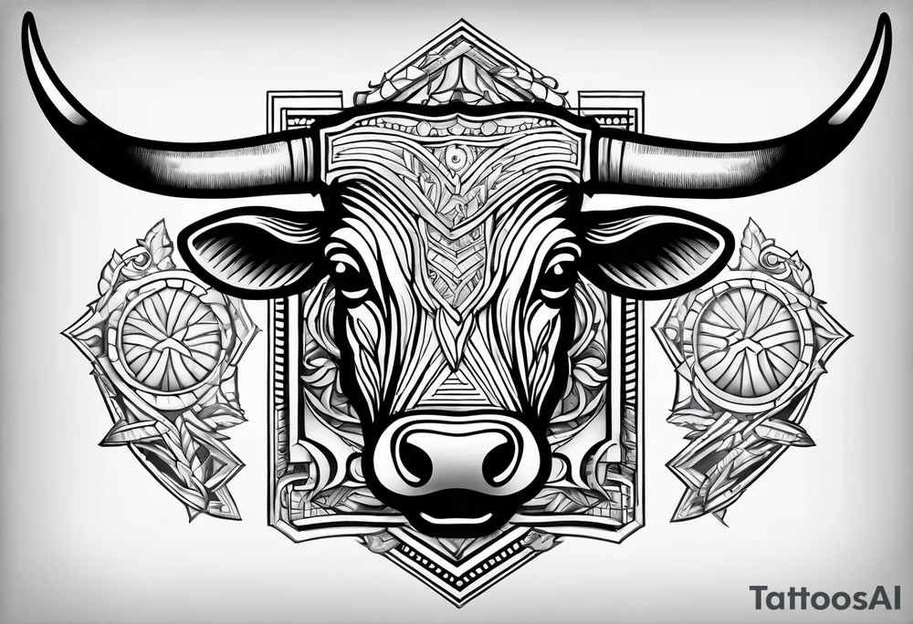 Longhorns and Aggies football tattoo idea