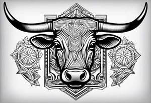 Longhorns and Aggies football tattoo idea