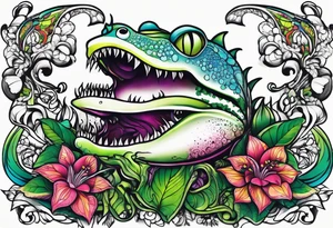 venus fly traps tattoo idea