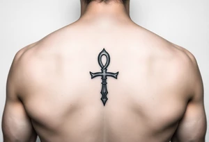 Small Ankh tattoo idea